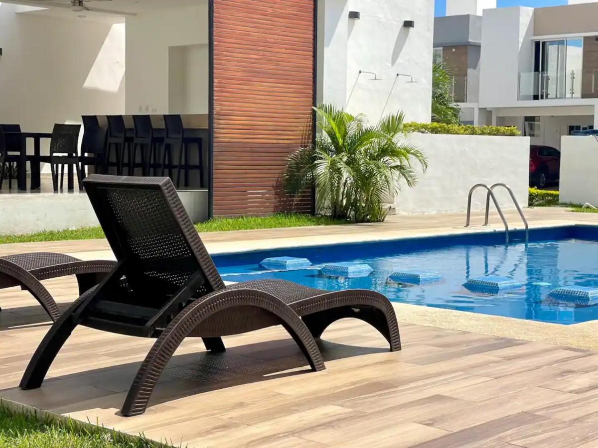 Casa Familiar Cerca De La Playa Con Terraza Privada Βίλα Κανκούν Εξωτερικό φωτογραφία